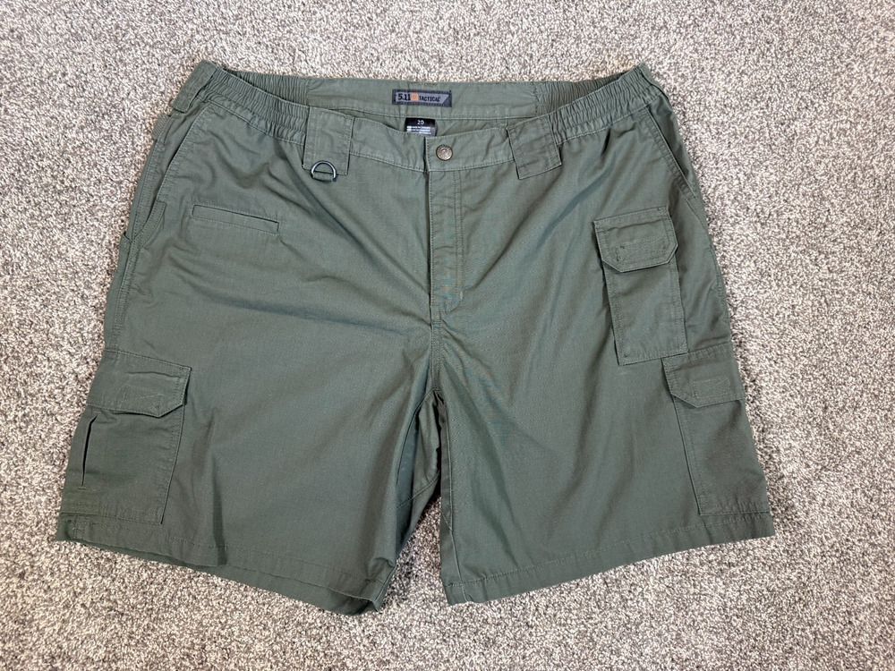 5.11 Tactical Cargo Shorts Womens 20 Green Ripstop Utility Outdoor Hiking